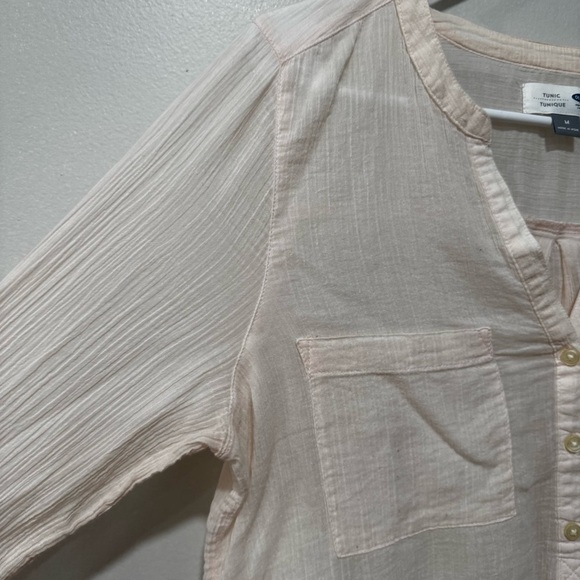Old navy crinkle gauze tunic medium - Picture 5 of 6